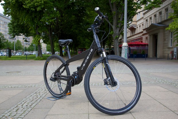 Das Visiobike von schräg vorne. (Bild: Michael Wieczorek/Golem.de)